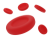 赤血球のリアルな3DCG【透過PNG】