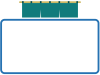 のれんをあしらったフレーム素材【ＰＮＧ】