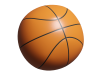 バスケットボールの3DCG【透過PNG】