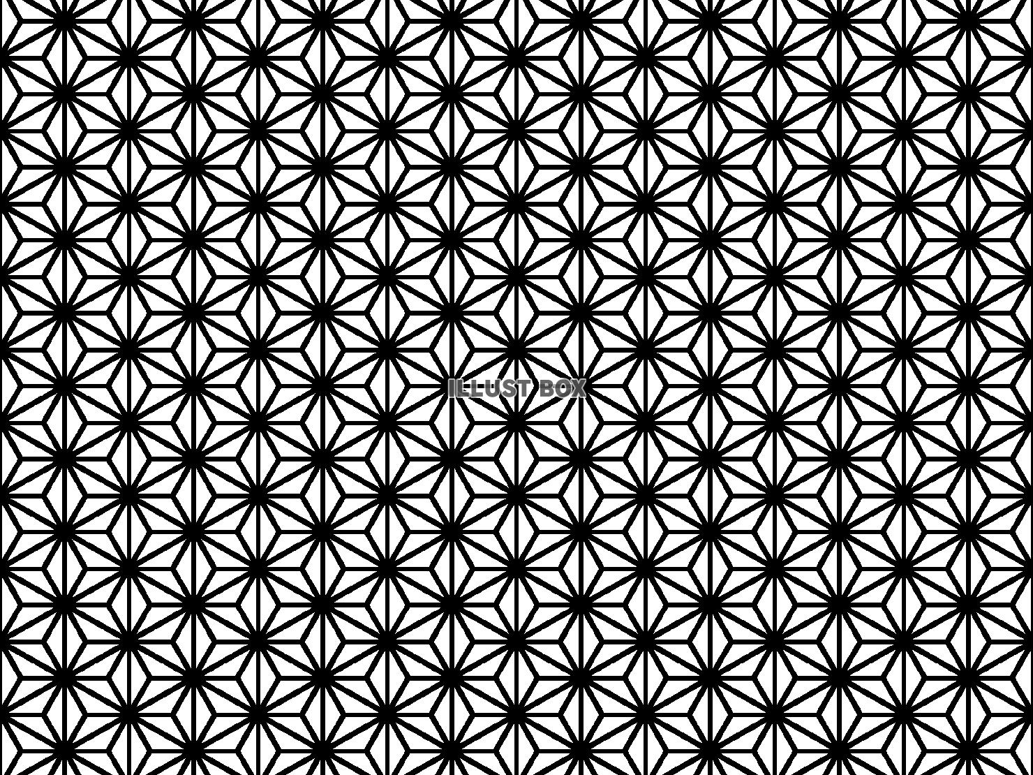 和柄麻の葉模様壁紙画像シンプル背景素材イラストpng透過