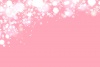 キラキラ玉ボケ背景素材（ピンク）