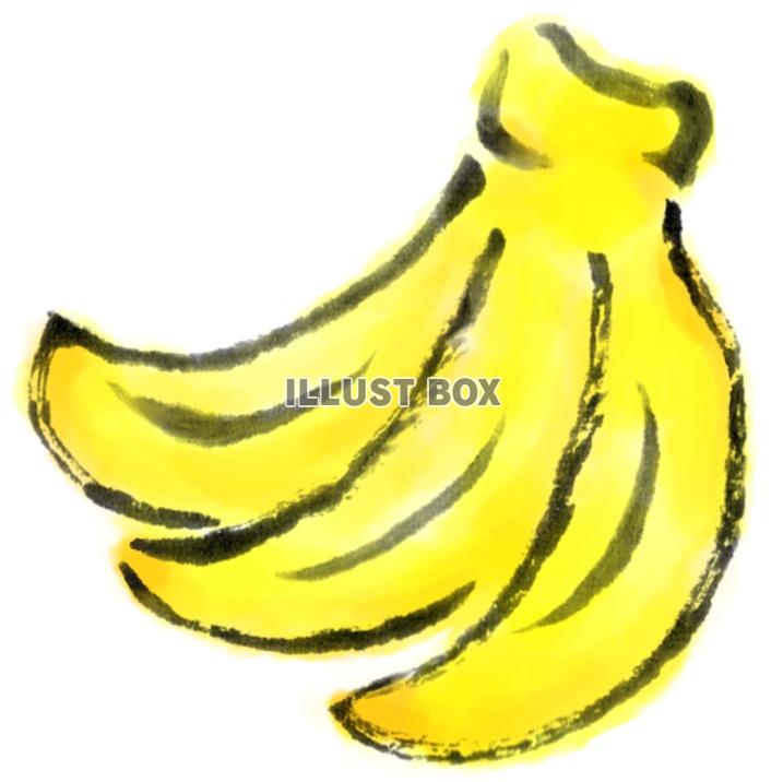 筆絵のバナナ