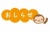 おさるキャラクターのお知らせタイトルイラスト