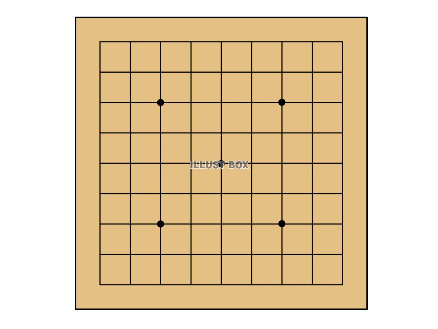 囲碁　9路盤