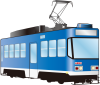 路面電車（透過PNG）