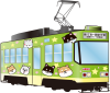 しばちゃんずちんちん電車（透過PNG）