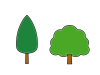 広葉樹と針葉樹
