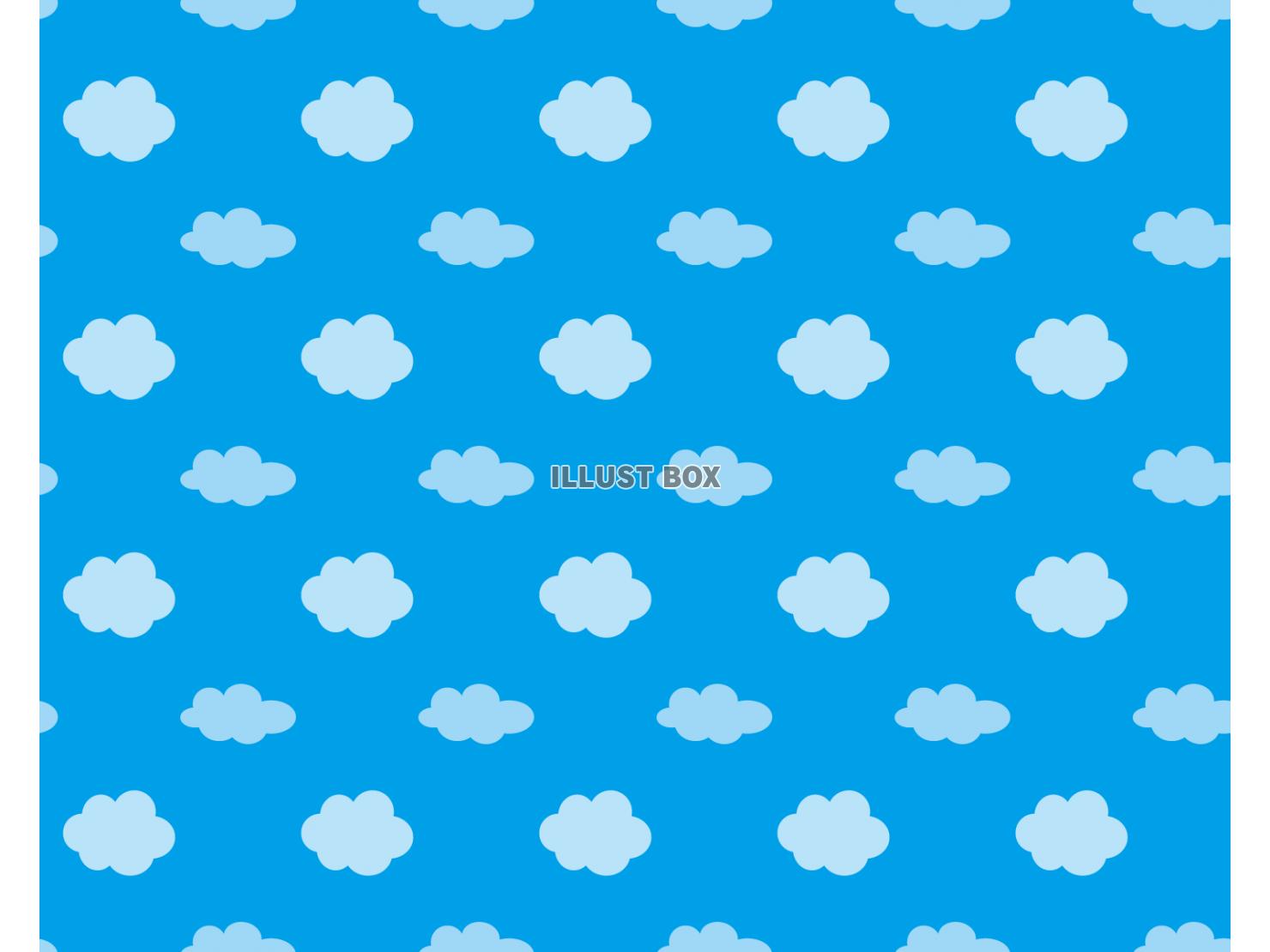 青空に浮かぶ雲の壁紙、背景素材