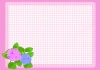 紫陽花　ピンク　ドット