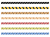 シームレスなロープ(綱・紐)の飾り罫線セット・透過PNG/EPS