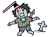 斧とゾンビ