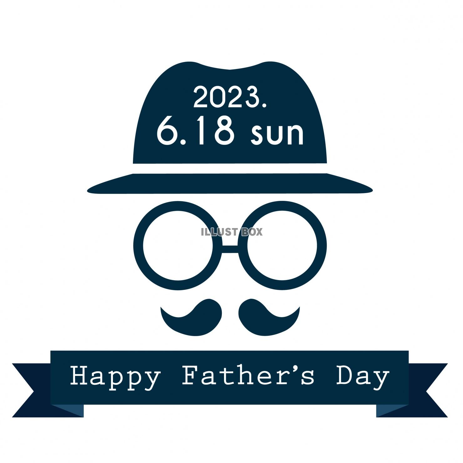 2023年6月18日 父の日の紳士ロゴ