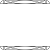 お洒落な線画フレームシンプル飾り枠素材イラスト透過png