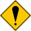 危険　道路標識