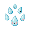 雨粒透過png