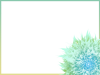 ワンポイントの花フレーム【透過PNG】_04