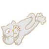 考える猫02