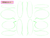 フチがかすれた吹き出しセット_03