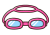 かわいいゴーグル　ピンク
