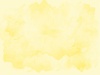 滲みのある水彩風の背景イラスト（黄色）2