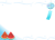風鈴とスイカのフレーム　透過png