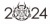 年賀状素材　2024年　辰年のロゴ