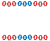 赤青提灯フレーム　透過png