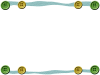 ボタンのフレームシンプル飾り枠素材イラスト透過png