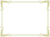 お洒落なレトロフレームシンプル飾り枠素材イラスト透過png