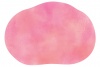 手描き水彩タッチのラフフレーム/ピンク