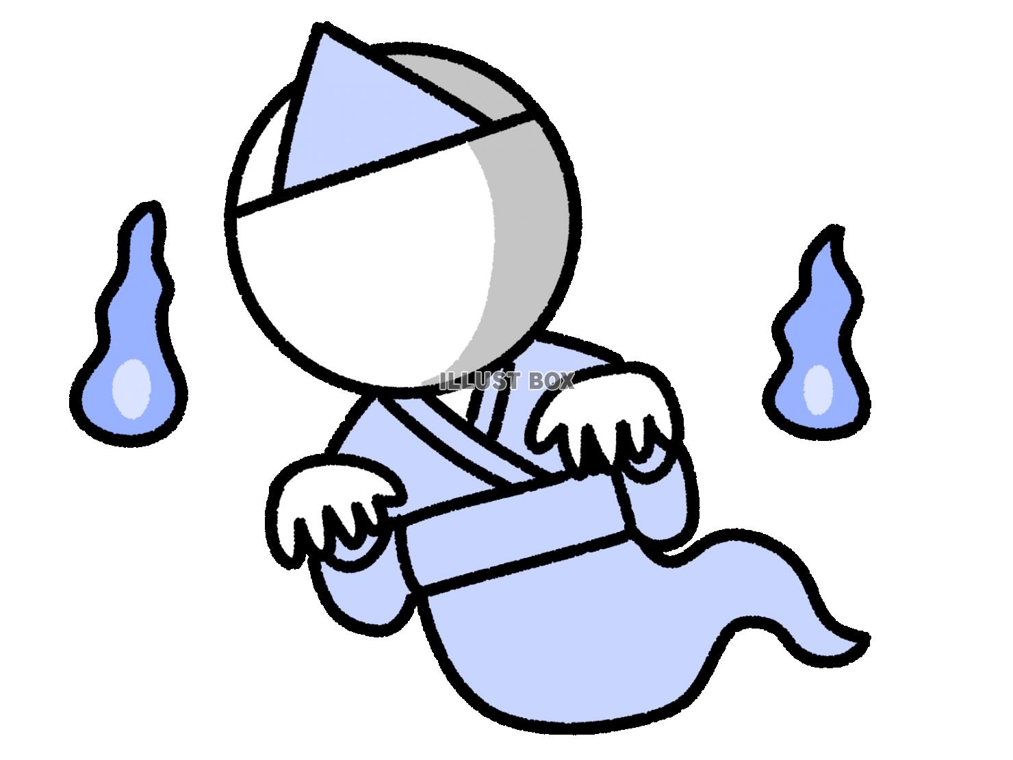 幽霊になった棒人間