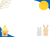 お月見フレーム　透過png