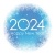 2024年　新年の円形シンボル