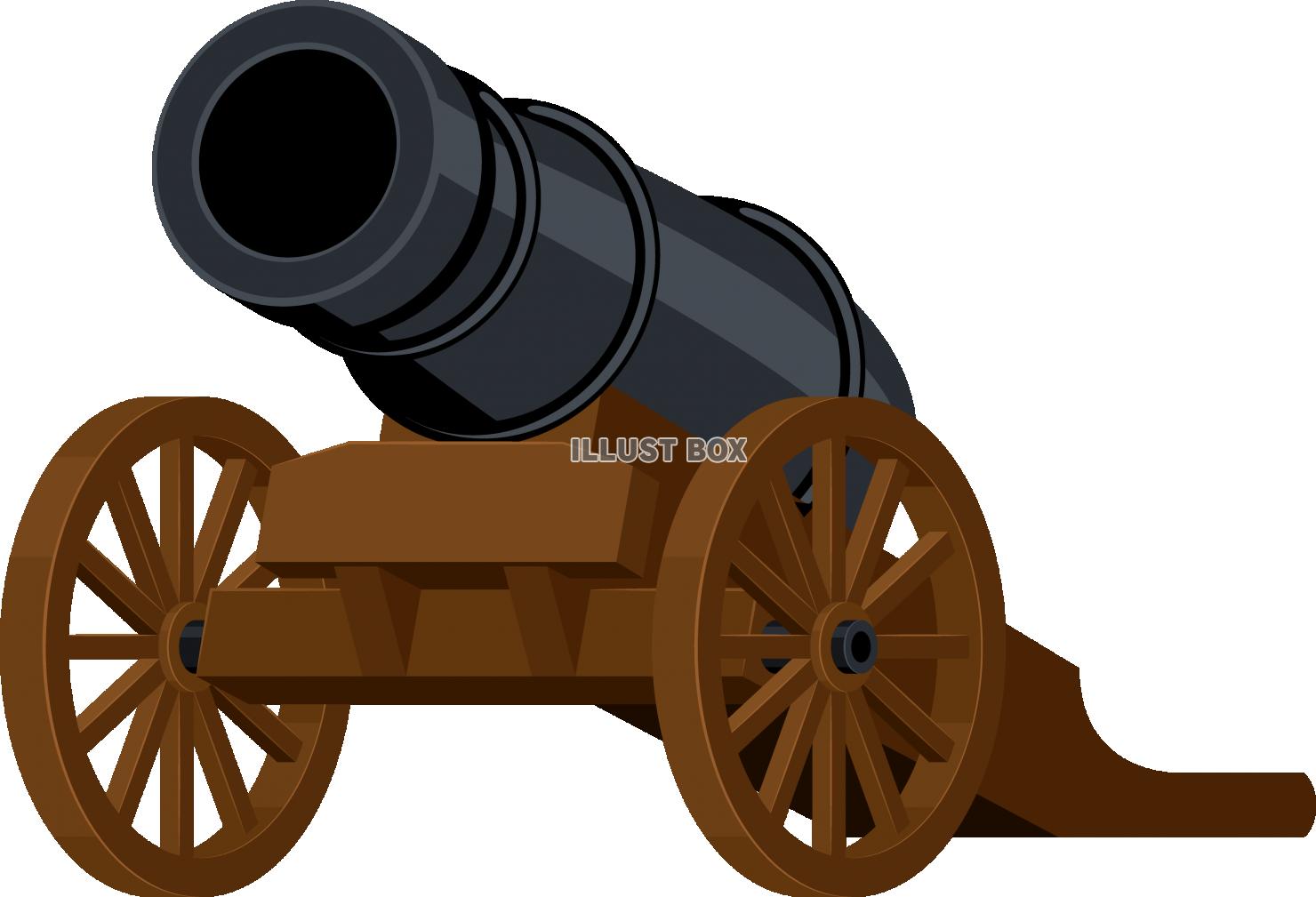 クラシカルな大砲のイメージ