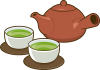急須と緑茶