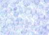 水彩風の水玉の背景素材（青）