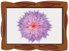 額に入った「花」の絵_03
