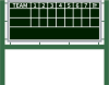 草野球や軟式野球のスコアボード