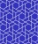 シームレスな結び重ね亀甲文様 青白【EPS】
