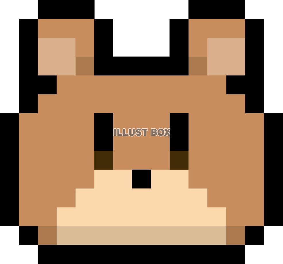 【ドット絵】くま