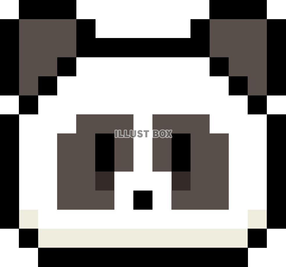 【ドット絵】パンダ