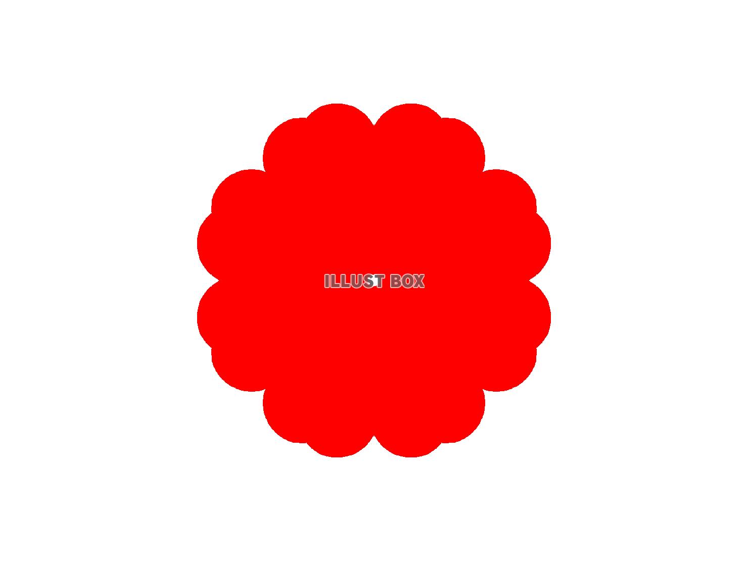 赤い花