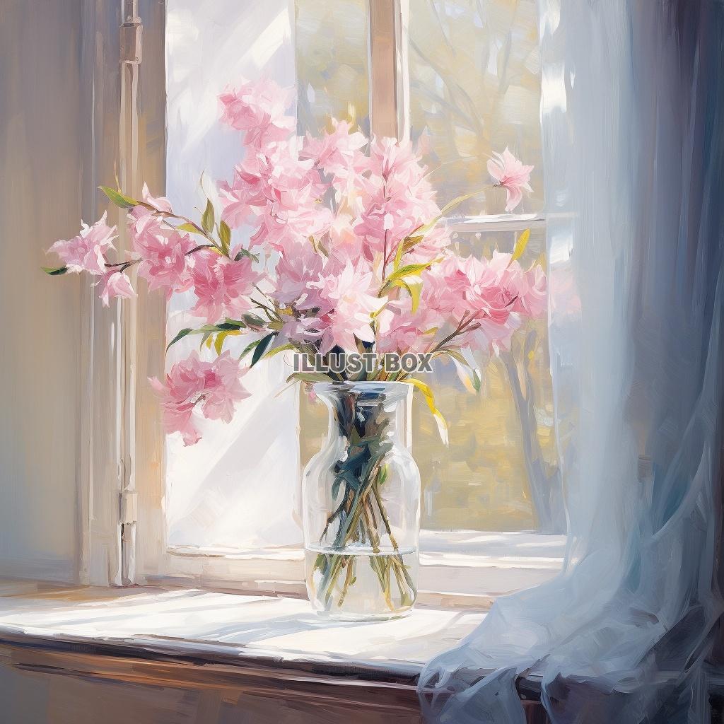 花と窓 #01