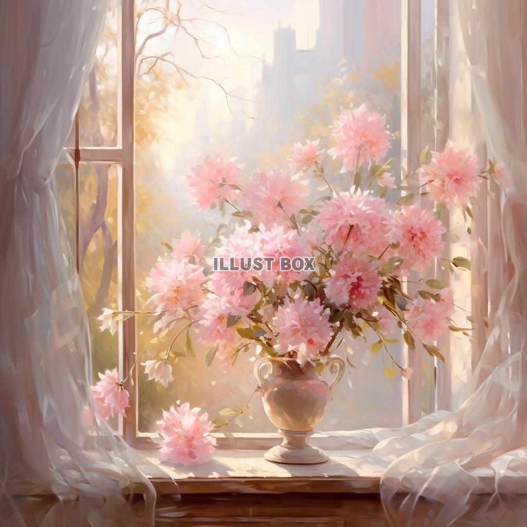 花と窓 #04