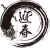 筆円龍モノクロ迎春（透過PNG５倍拡大可能）