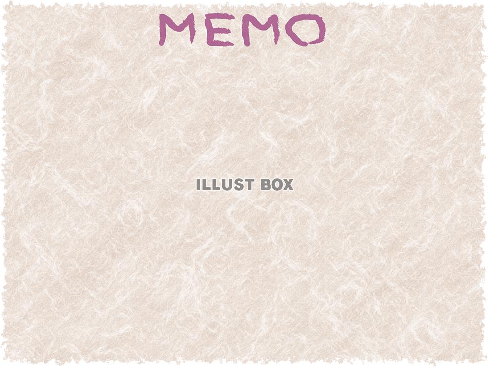 「MEMO」の文字入り和紙フレーム_03