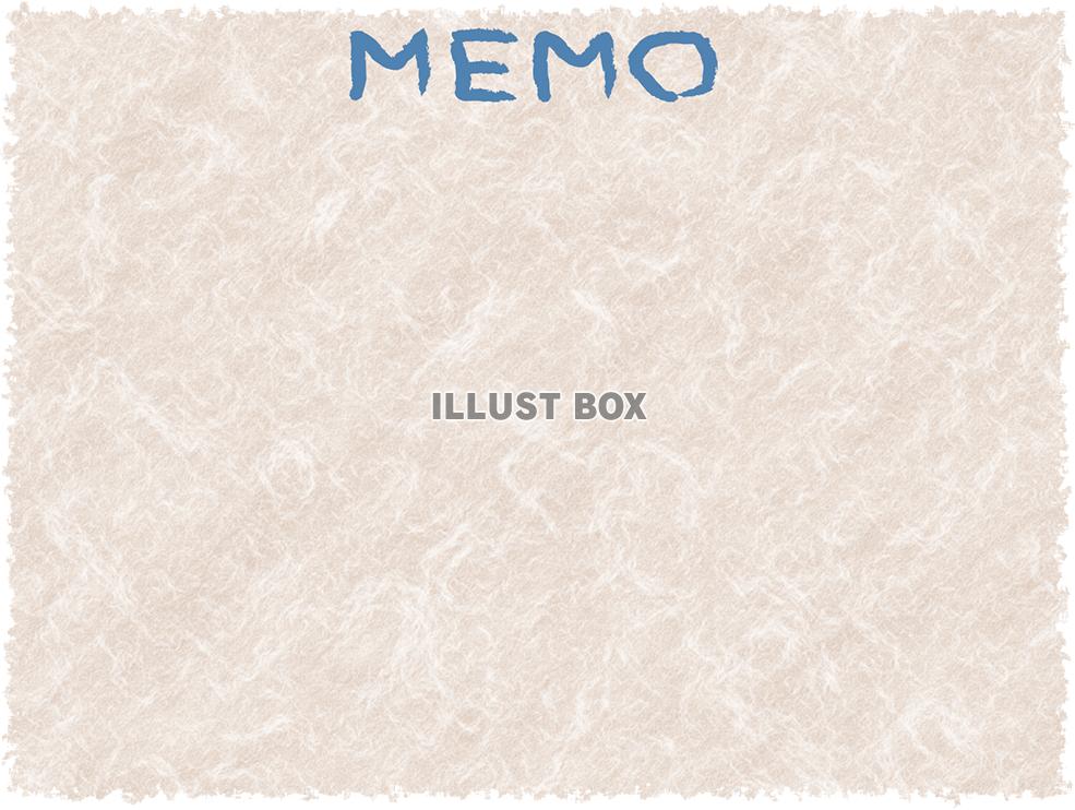「MEMO」の文字入り和紙フレーム_04