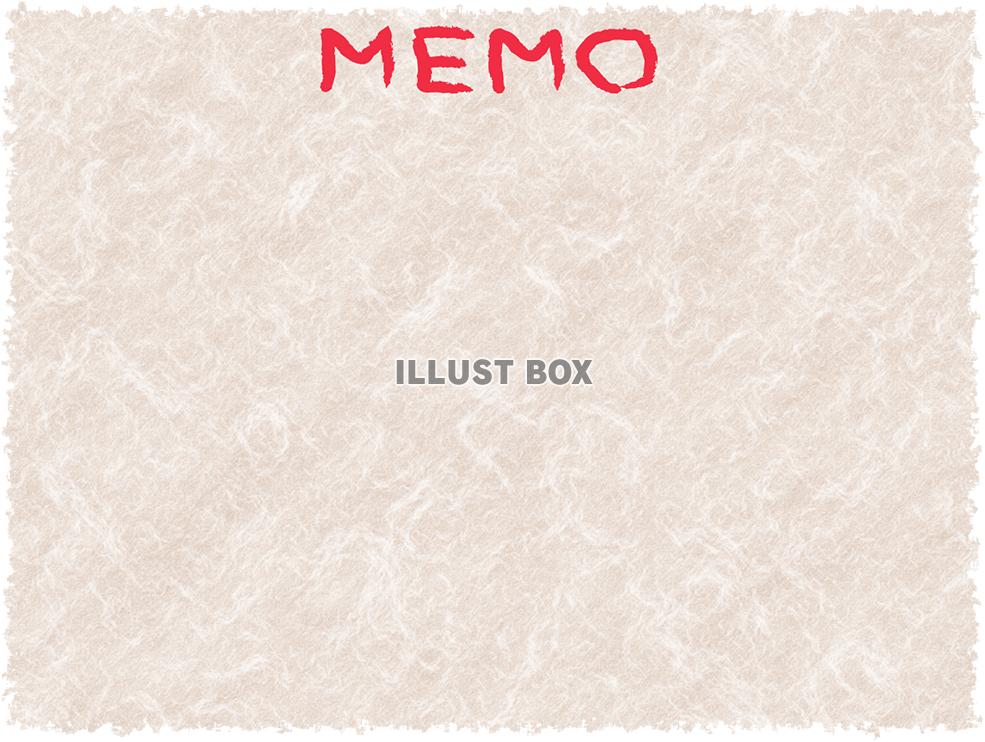 「MEMO」の文字入り和紙フレーム_06