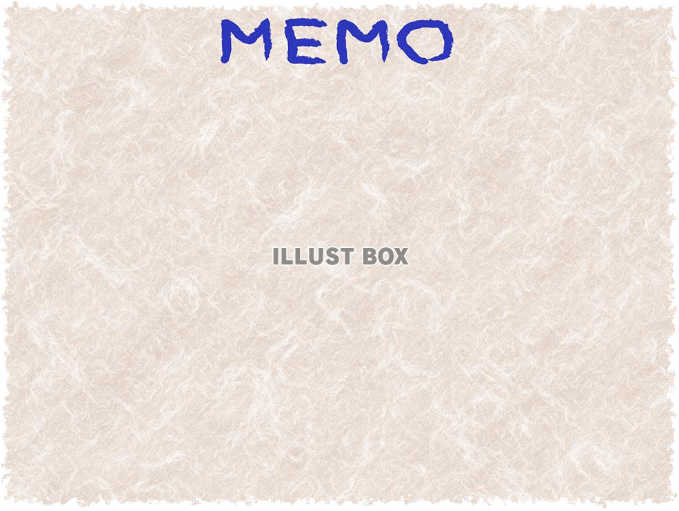 「MEMO」の文字入り和紙フレーム_08