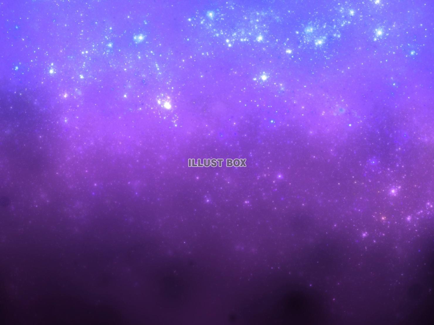 星空背景　紫